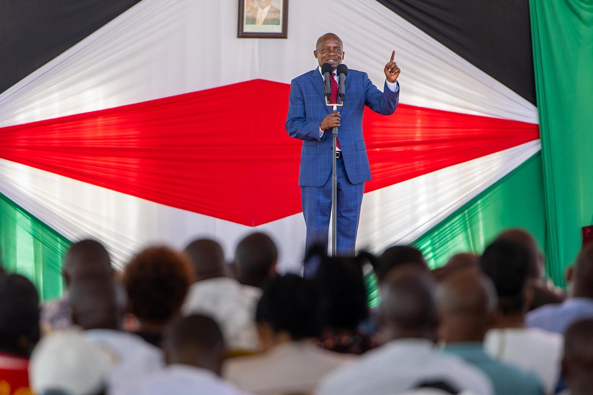 Mt Kenya East will get development just like the rest of Kenya - Kindiki