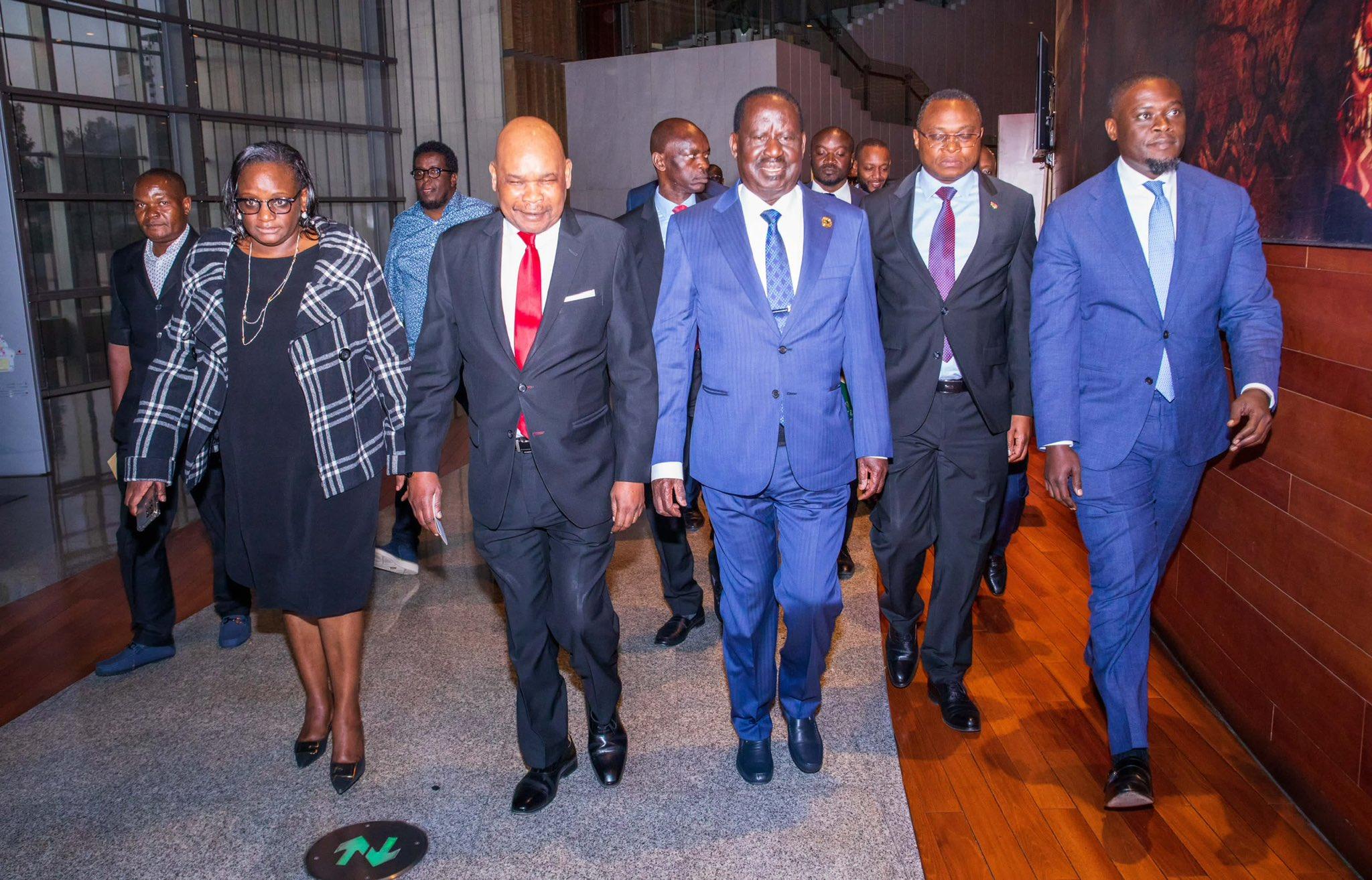 100 MPs fly to Addis for Raila’s AUC polls D-Day