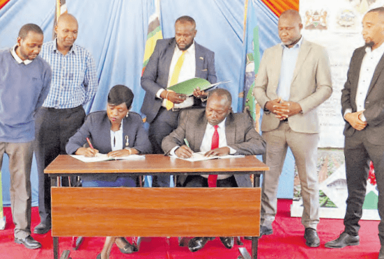 Laikipia signs MoUs to upscale food production