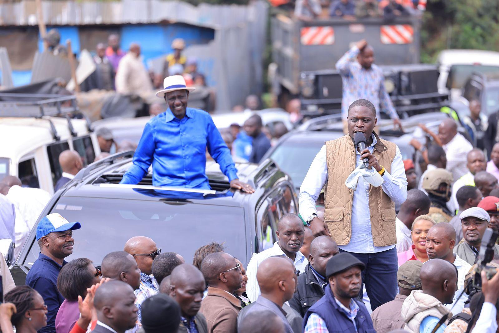 [PHOTOS] Ruto, Sakaja inspect key projects on day 3 of Nairobi development tour