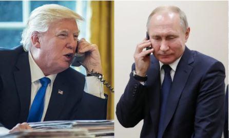 Trump and Putin call  'going well', White House says