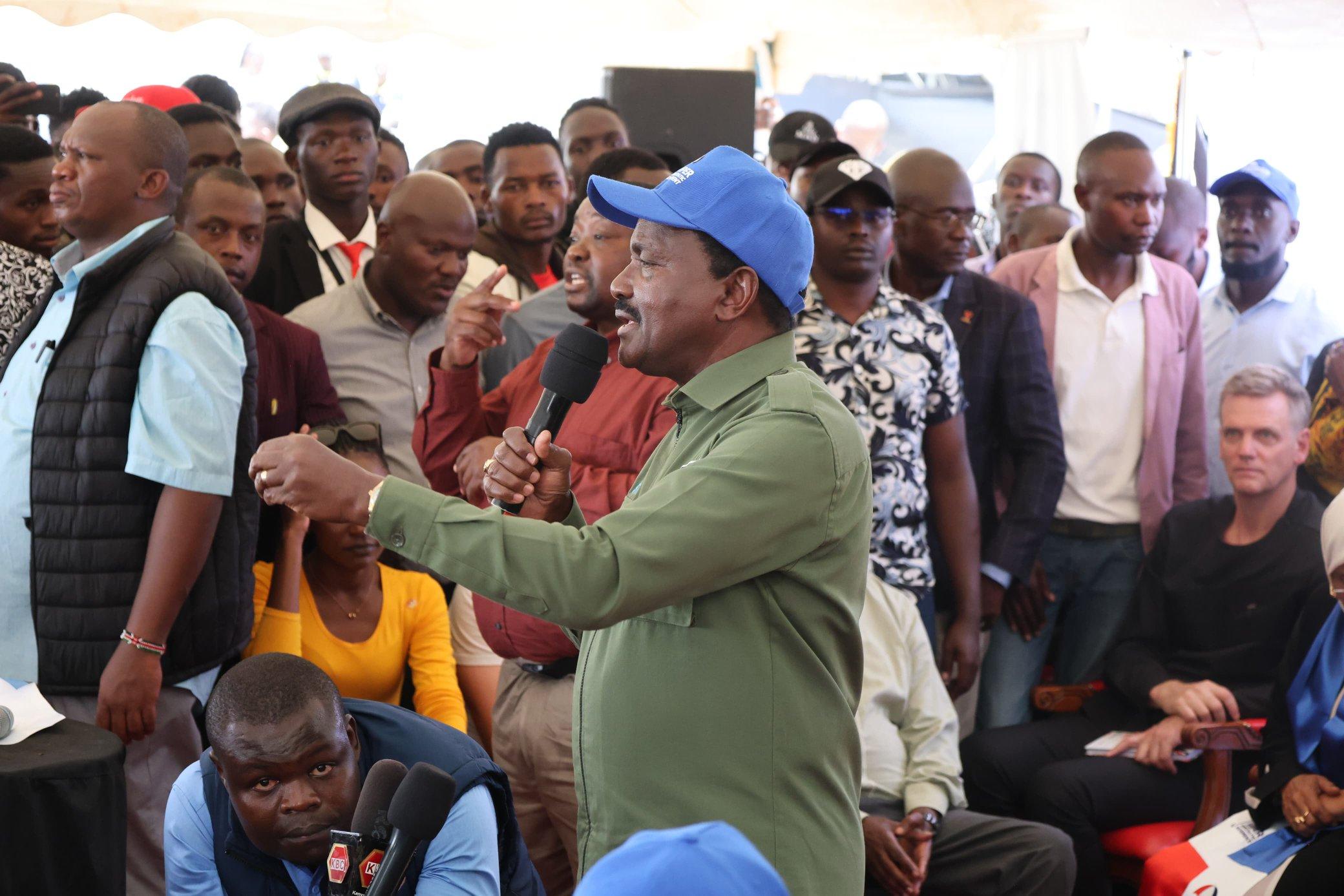 Kalonzo: Raila, Ruto deal is betrayal of Kenyans