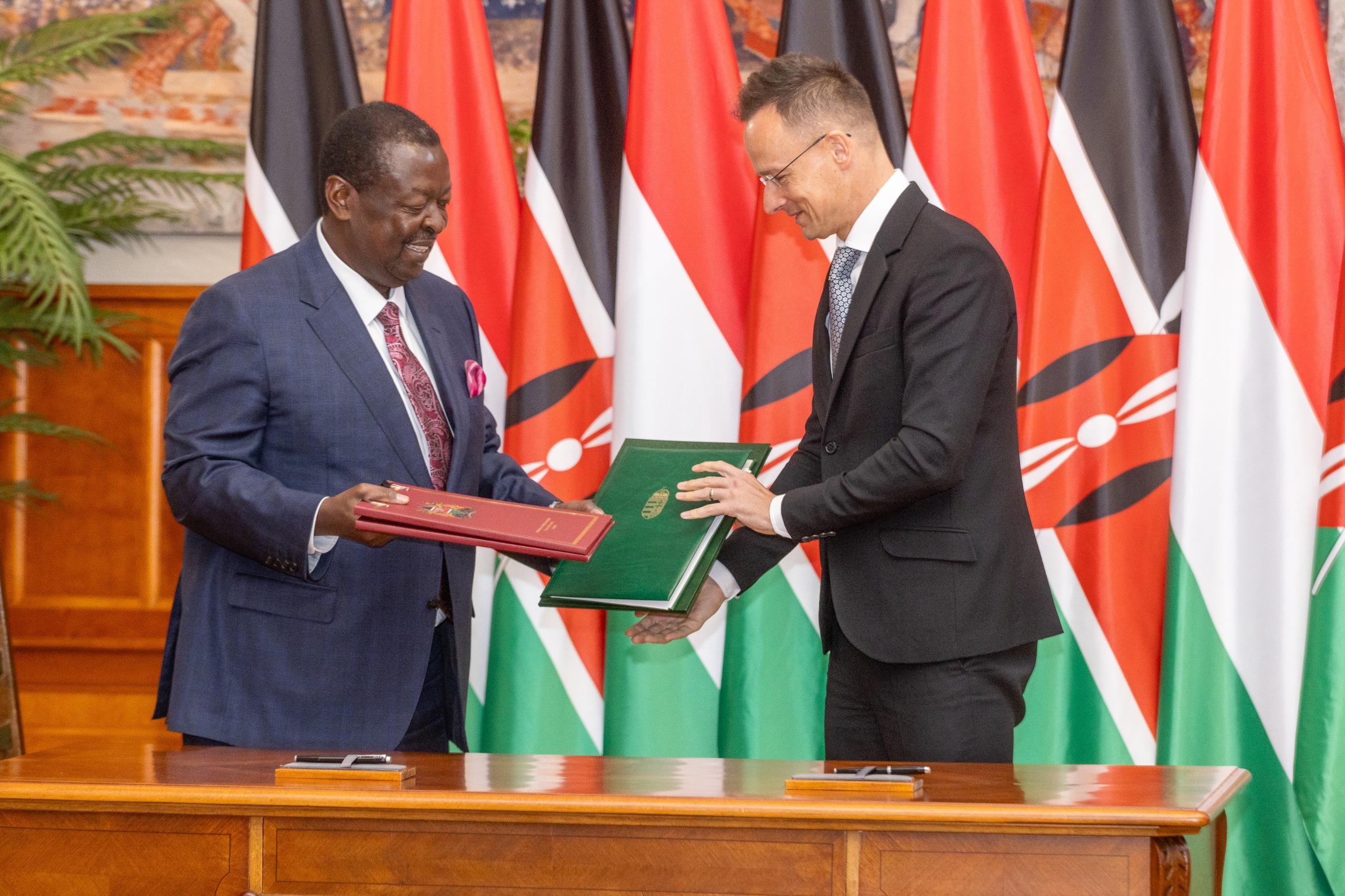 Mudavadi: Kenya, Hungary sign MoUs on education, farming