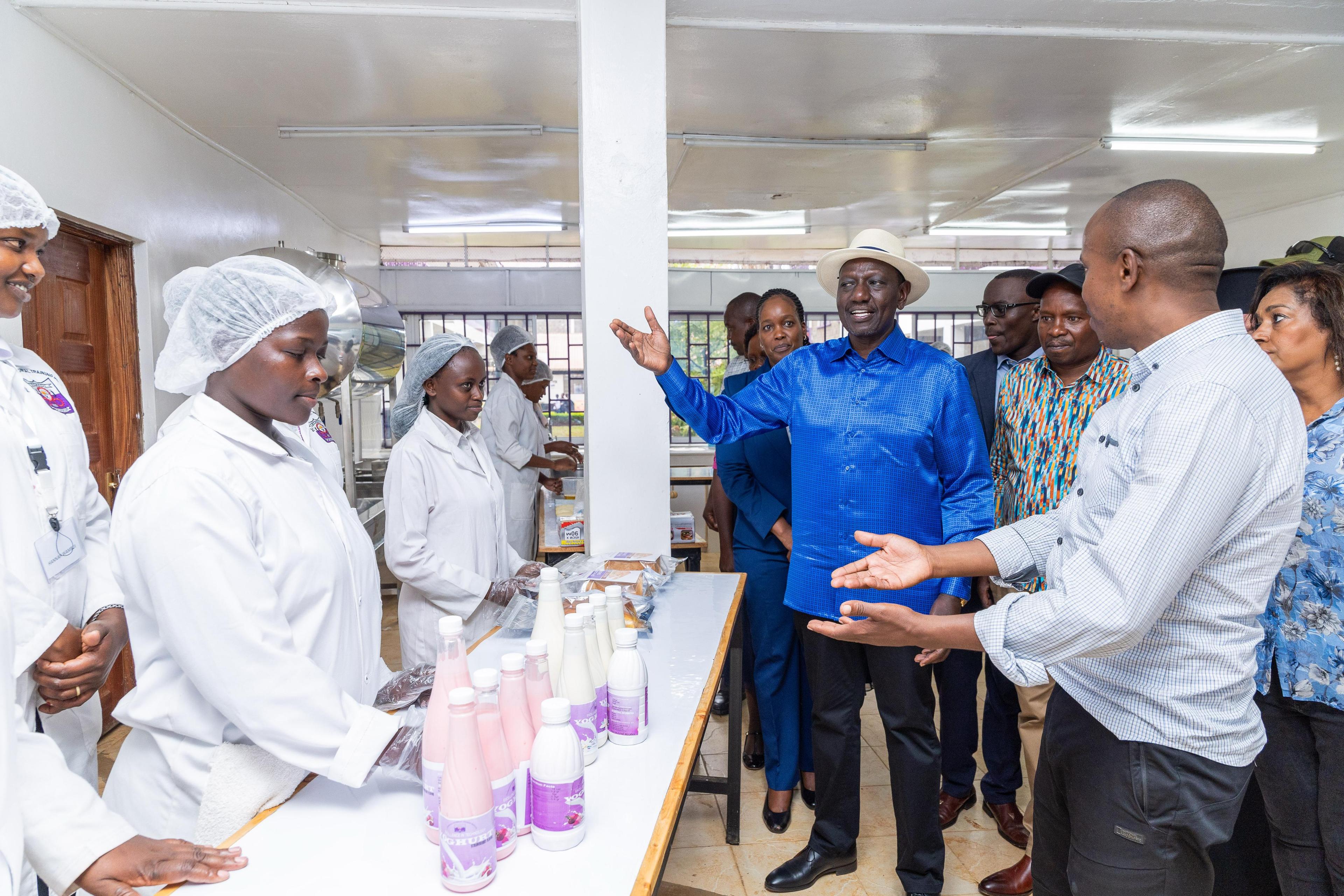 [PHOTOS] Ruto opens Renewable Energy Lab at PC Kinyanjui