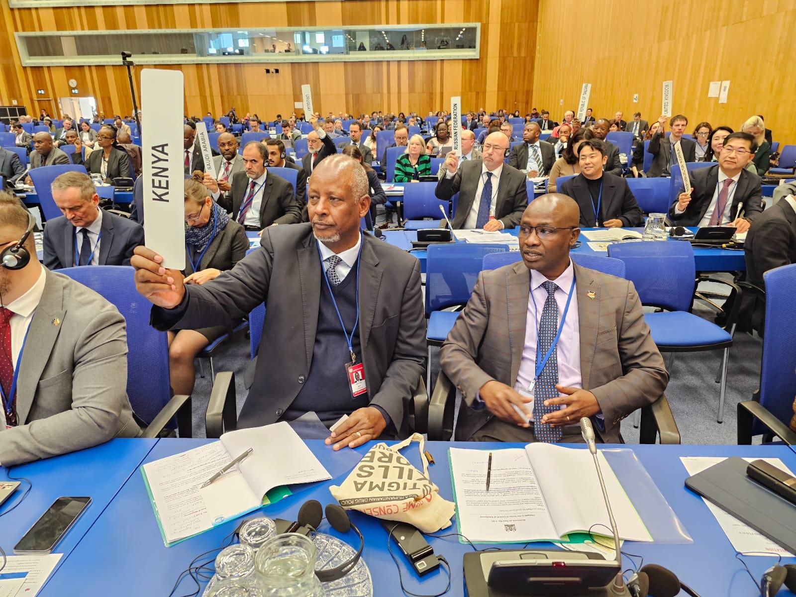 Kenya advocates for enhanced substance control at 68th CND in Vienna