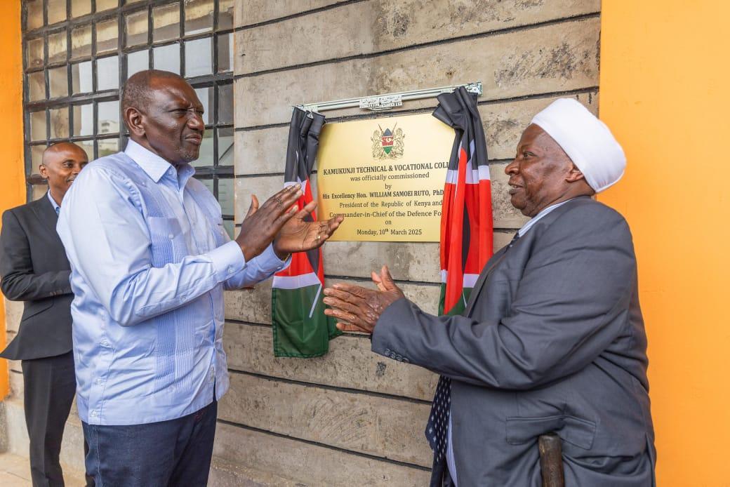 Ruto commits Sh50m for expansion of Kamukunji Technical