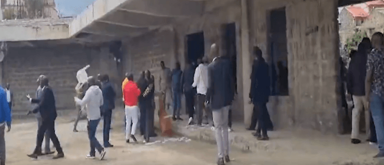 Chaos erupts, guns fired at PCEA Kasarani during Gachagua’s visit