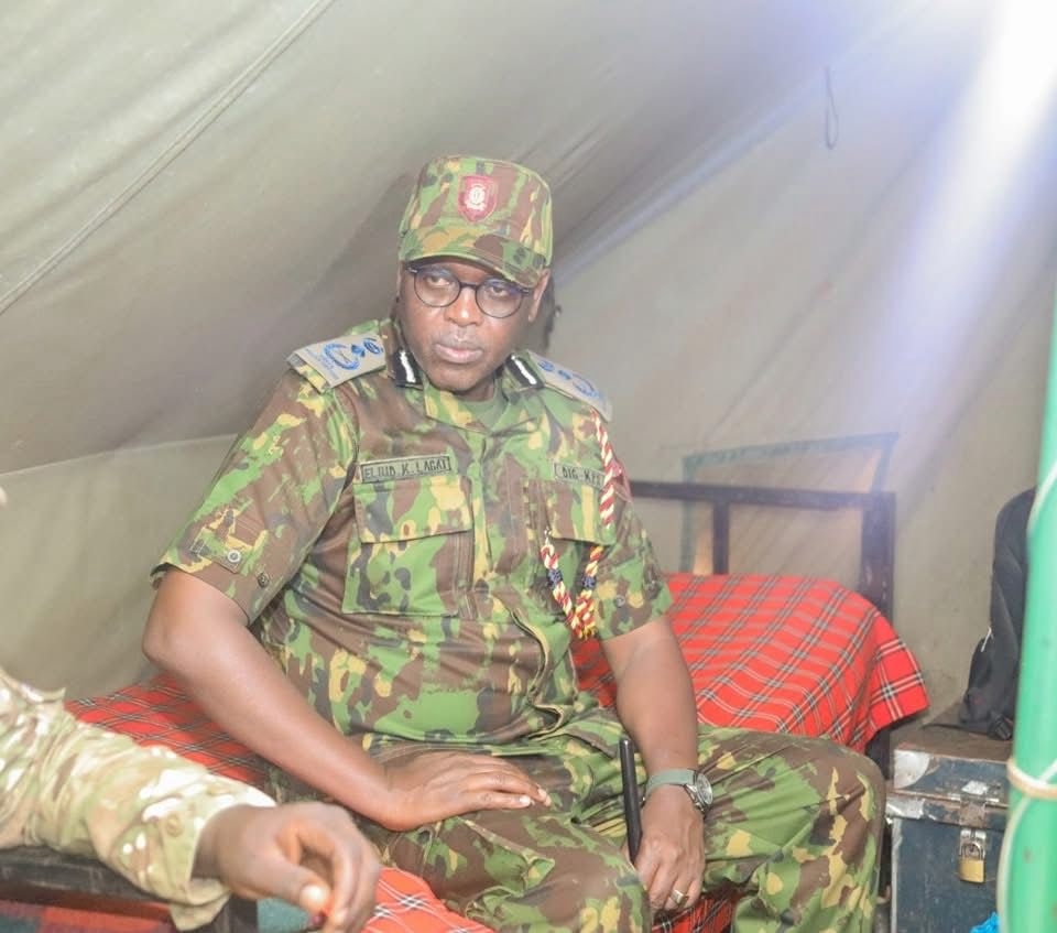 DIG Lagat tours Upper Eastern amid ongoing operations on gangs