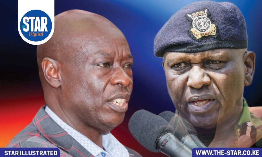 Gachagua's demands to IG Kanja