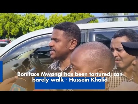 Boniface Mwangi has been tortured, can barely walk - Hussein Khalid