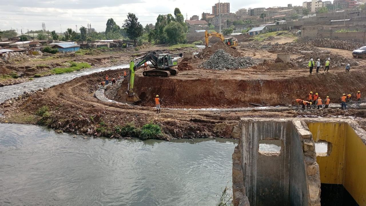 Massive sewer alignment project underway to revive Nairobi River