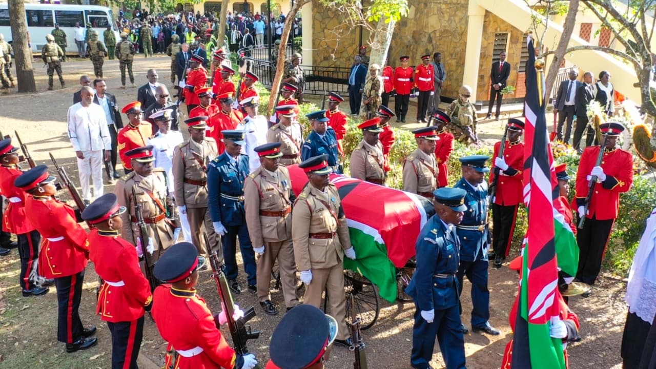 Raila burial display of Luo sacred traditions