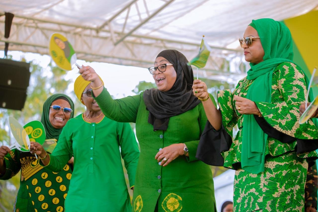 Tanzania's first female president faces little opposition