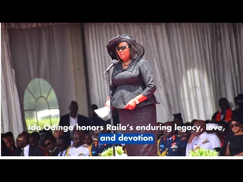 Ida Odinga honors Raila’s enduring legacy, love, and devotion