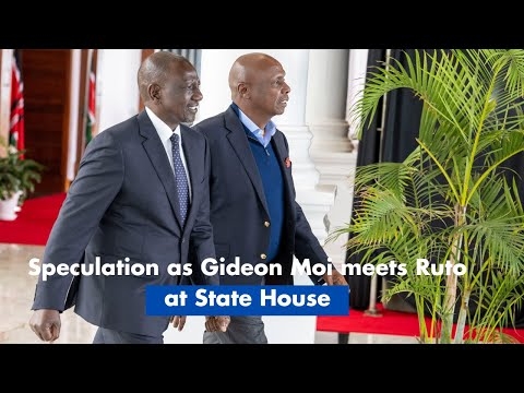 Speculation as Gideon Moi meets Ruto at State House