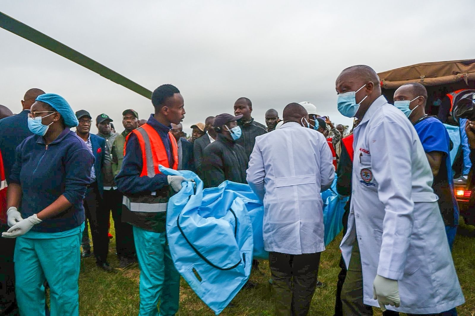 PS Kiptoo condoles with Marakwet landslide victims as rescue efforts continue