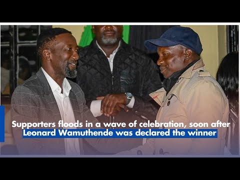 Celebrations Erupt in Mbeere North After Leonard Wamuthende Is Declared Winner