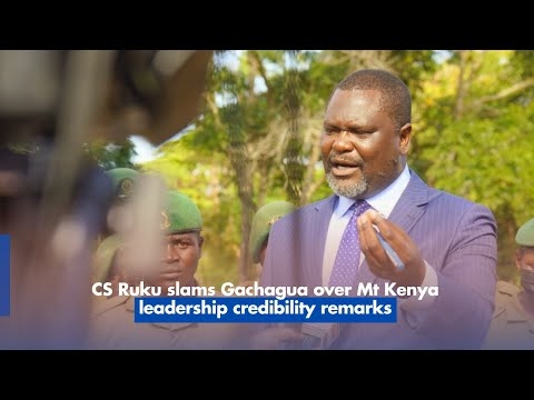 CS Ruku slams Gachagua over Mt Kenya leadership credibility remarks