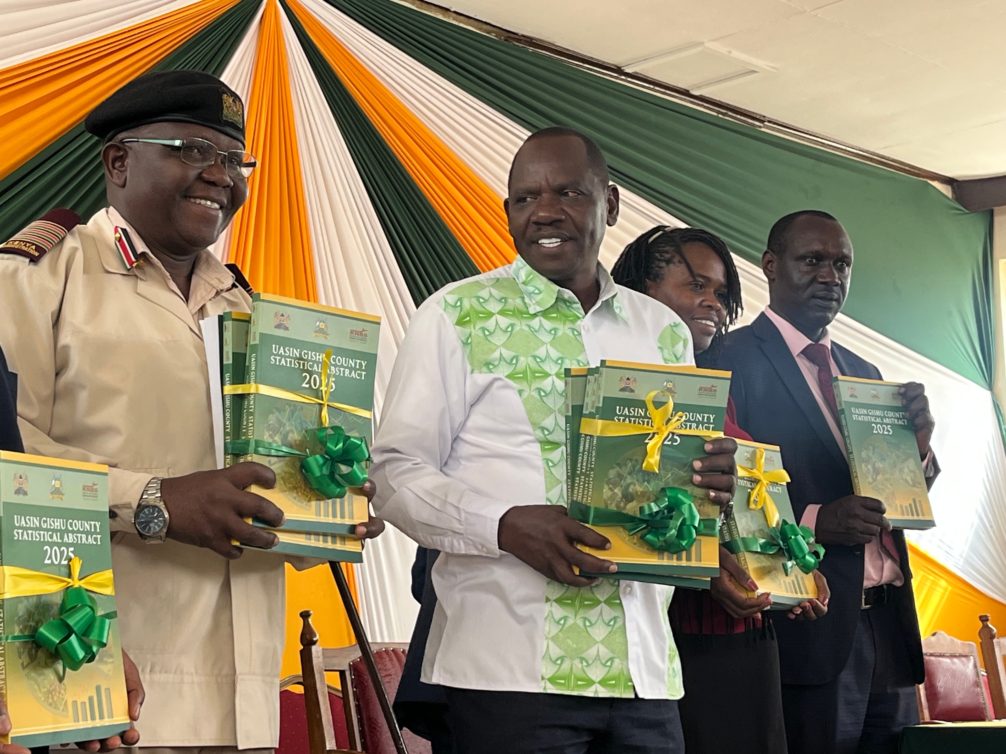 Governor Bii launches county statistical abstract to guide planning, growth