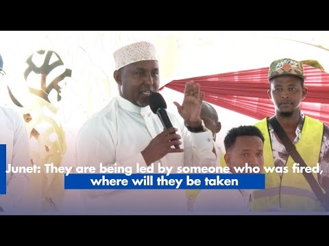 Junet “They are being led by someone who was fired… where will they be taken?”