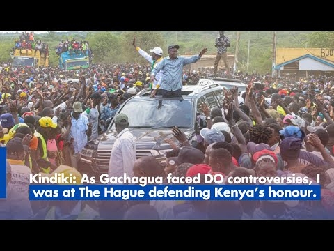 Kindiki: As Gachagua faced DO controversies, I was at The Hague defending Kenya’s honour.