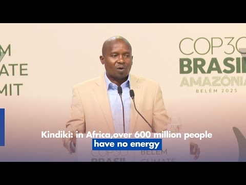 Kindiki: in Africa, over 600 million people have no access to energy