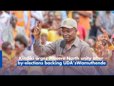 Kindiki urges Mbeere North unity after by-elections backing UDA's Wamuthende