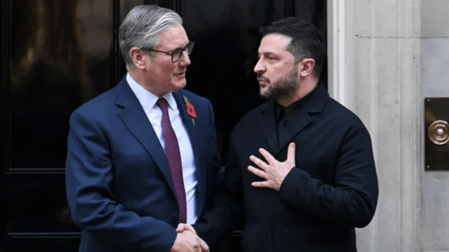 Zelensky due at Downing Street for high-level Ukraine talks