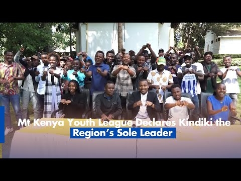Mt Kenya Youth League Declares Kindiki the Region’s Sole Leader